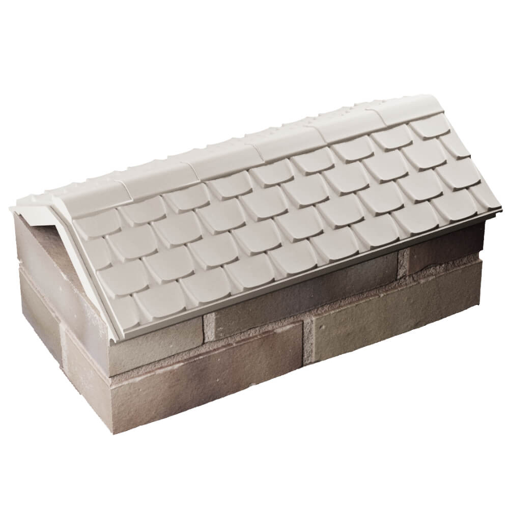 Парапет Zking Эльбрус Бежевый с посадкой на 1 кирпич (255мм) в Тихвине фото