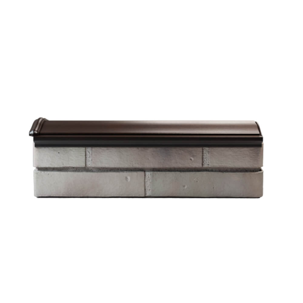 Парапет Zking Монблан Коричневый посадка на 0.5 кирпича (130мм) в Тихвине фото