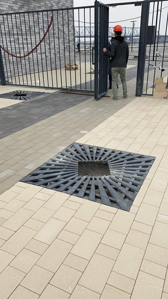 Приствольная решетка для дерева ZKING ATMOSPHERE 1.2х1.2м Черная в Тихвине фото