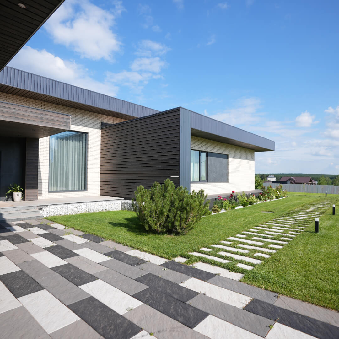 Шаговая плита STONE Графитовый Серый 990х330х55мм в Тихвине фото