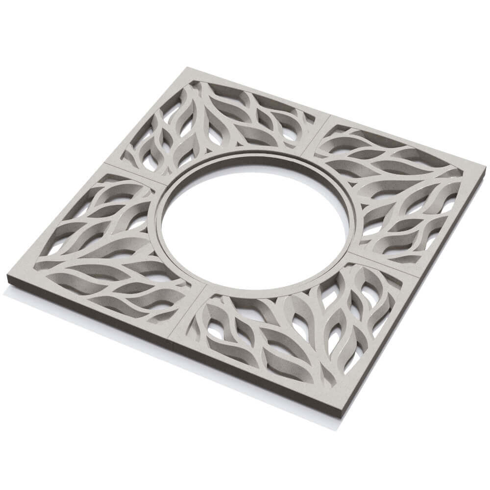 Приствольная решетка для дерева ZKING CRUST 1.2х1.2м Бежевая в Тихвине фото