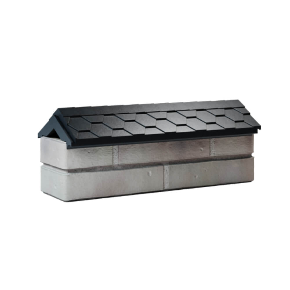 Парапет Zking Эверест Черный с посадкой на 0.5 кирпича (130мм) Тихвин фото