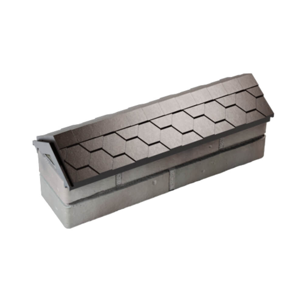 Парапет Zking Эверест Коричневый с посадкой на 0.5 кирпича (130мм) в Тихвине фото