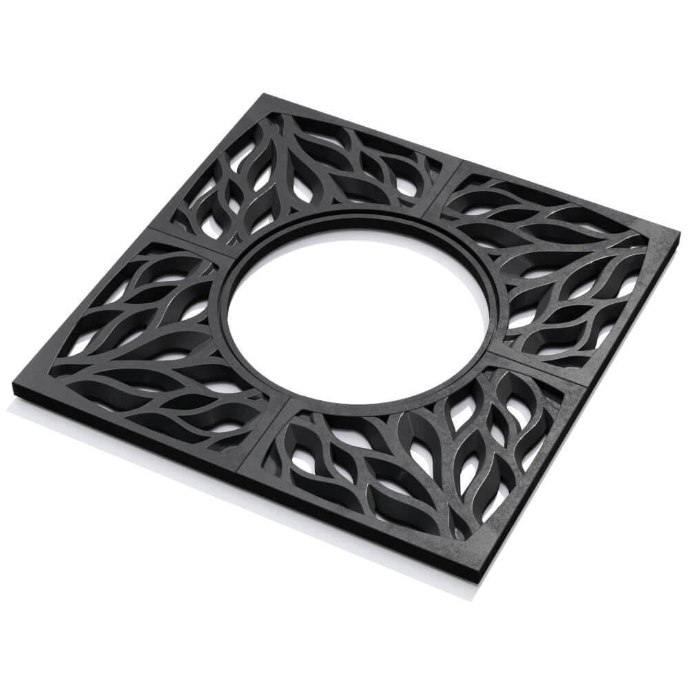 Приствольная решетка для дерева ZKING CRUST 1.2х1.2м Черная в Тихвине фото