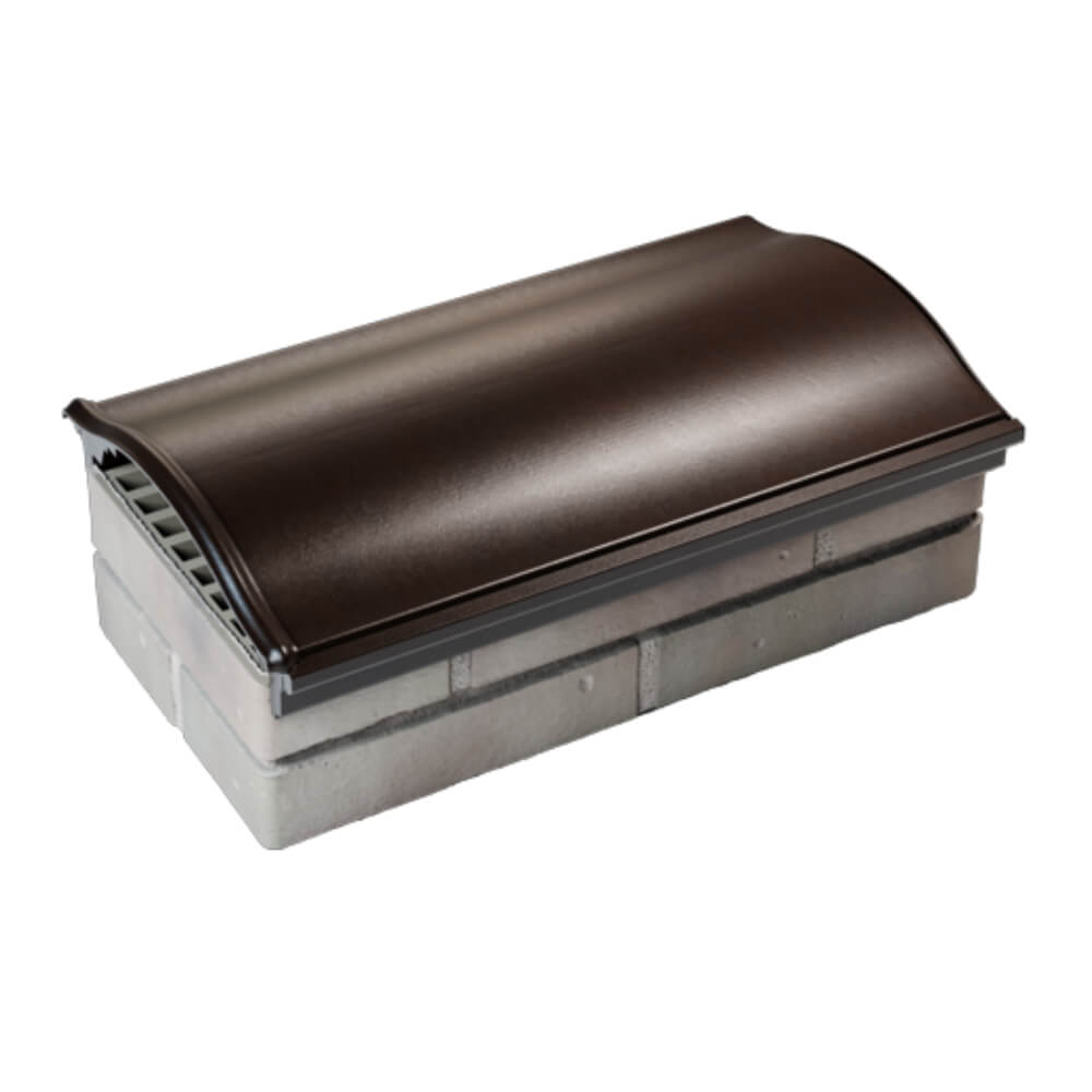 Парапет Zking Монблан Коричневый посадка на 1 кирпич (200/225/255мм) в Тихвине фото