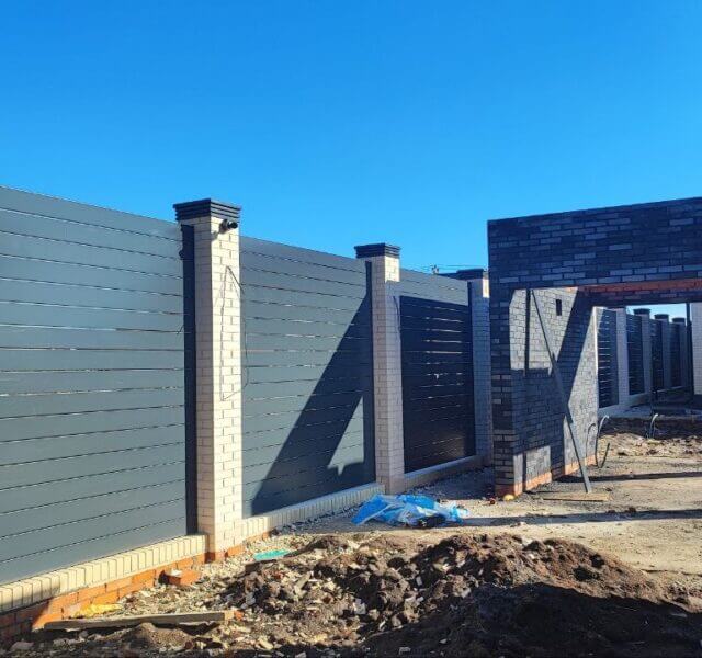 Колпак Zking Бона ХайТек Серый на столб 1.5х1.5 кирпича (385х385мм) в Тихвине фото