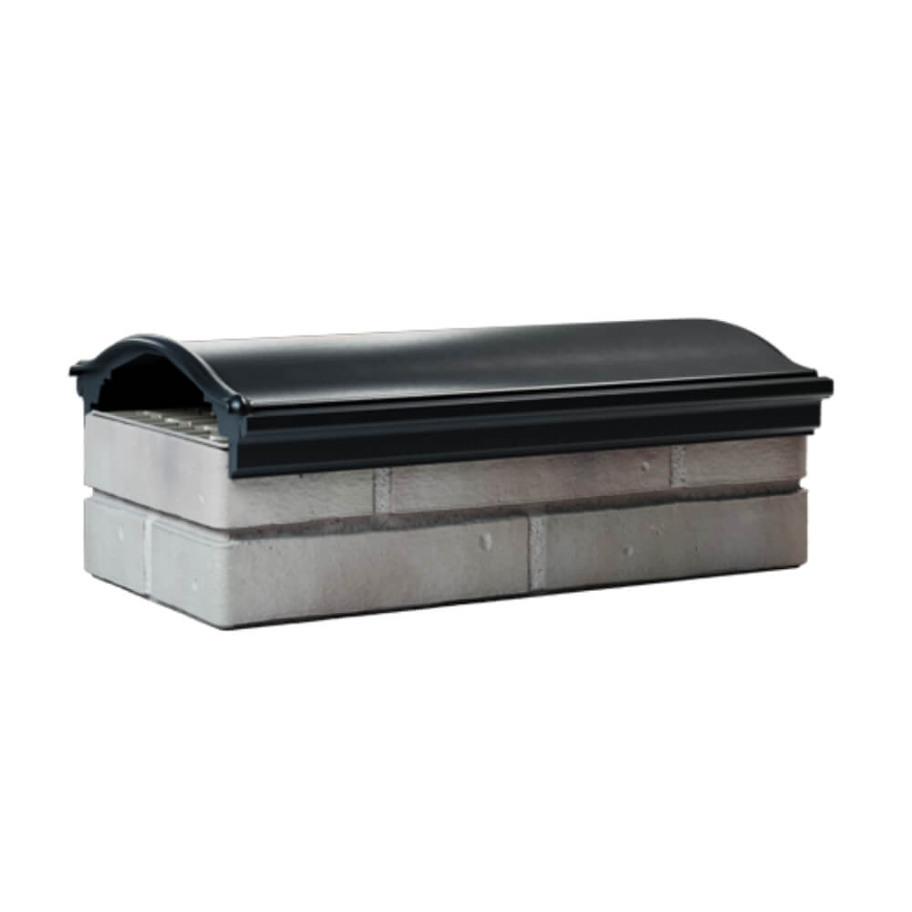 Парапет Zking Монблан Черный посадка на 1 кирпич (200/225/255мм) Тихвин фото