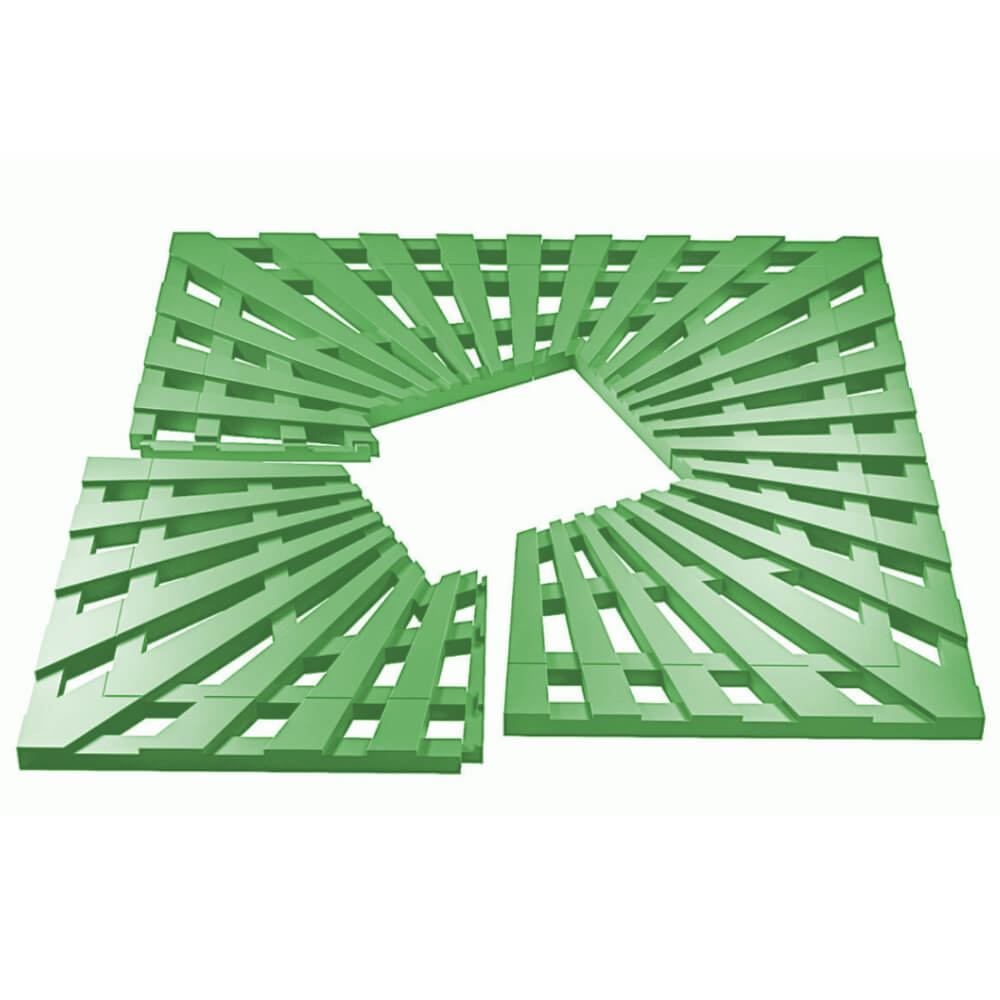 Приствольная решетка для дерева ZKING ATMOSPHERE 1.2х1.2м Зеленая в Тихвине фото