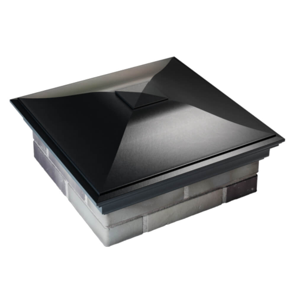 Колпак Zking Монблан Черный на столб 2х2 кирпича (515х515мм) Тихвин фото