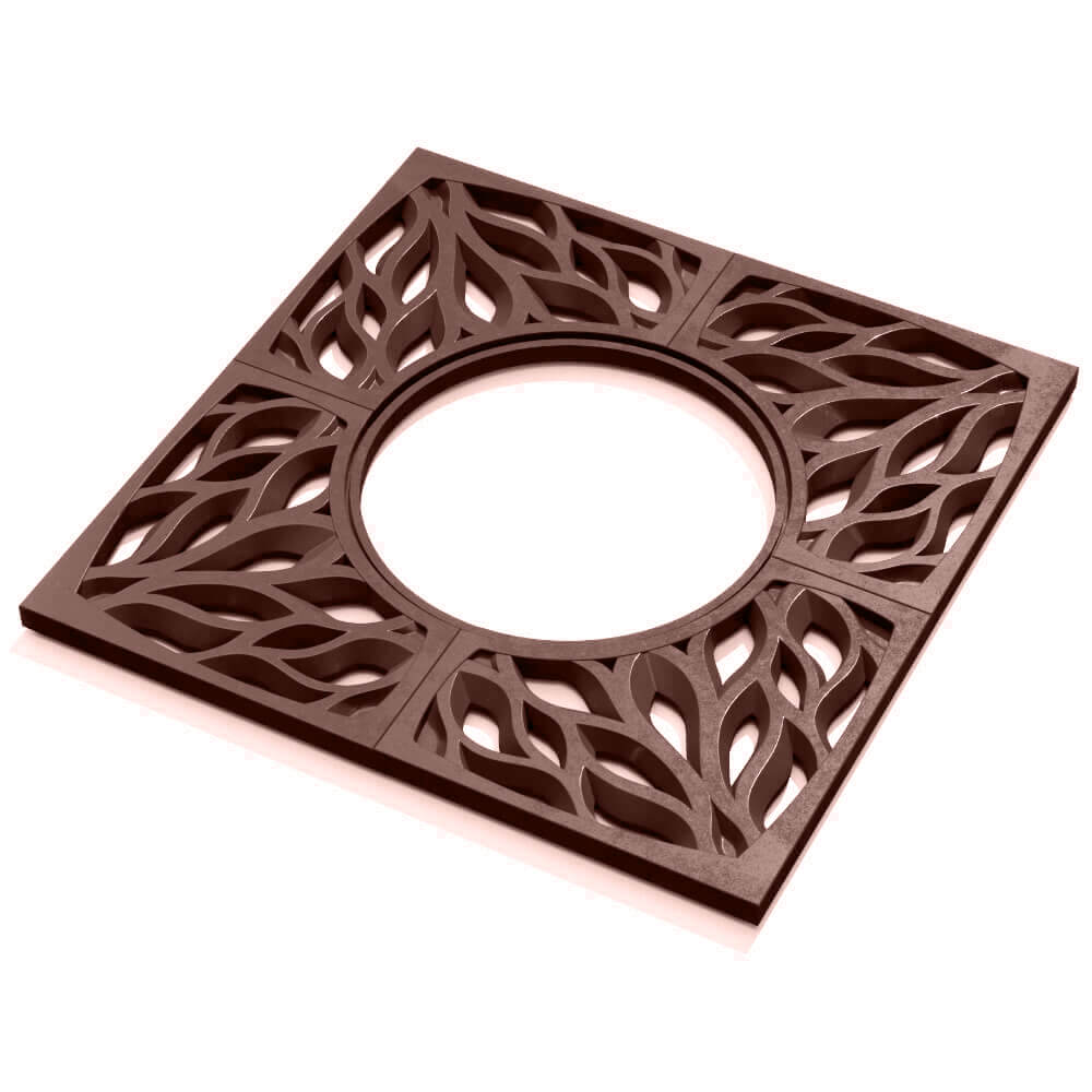 Приствольная решетка для дерева ZKING CRUST 1.2х1.2м Коричневая в Тихвине фото