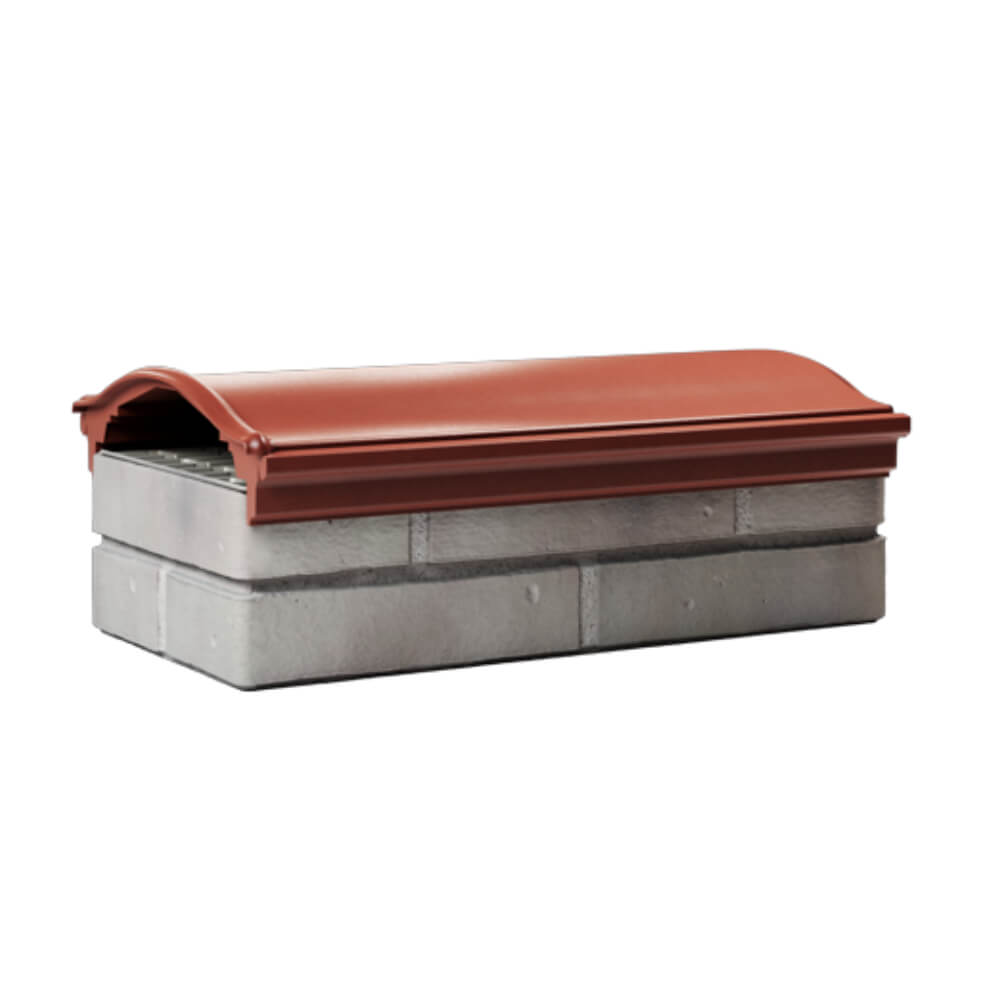 Парапет Zking Монблан Красный посадка на 1 кирпич (200/225/255мм) Тихвин фото