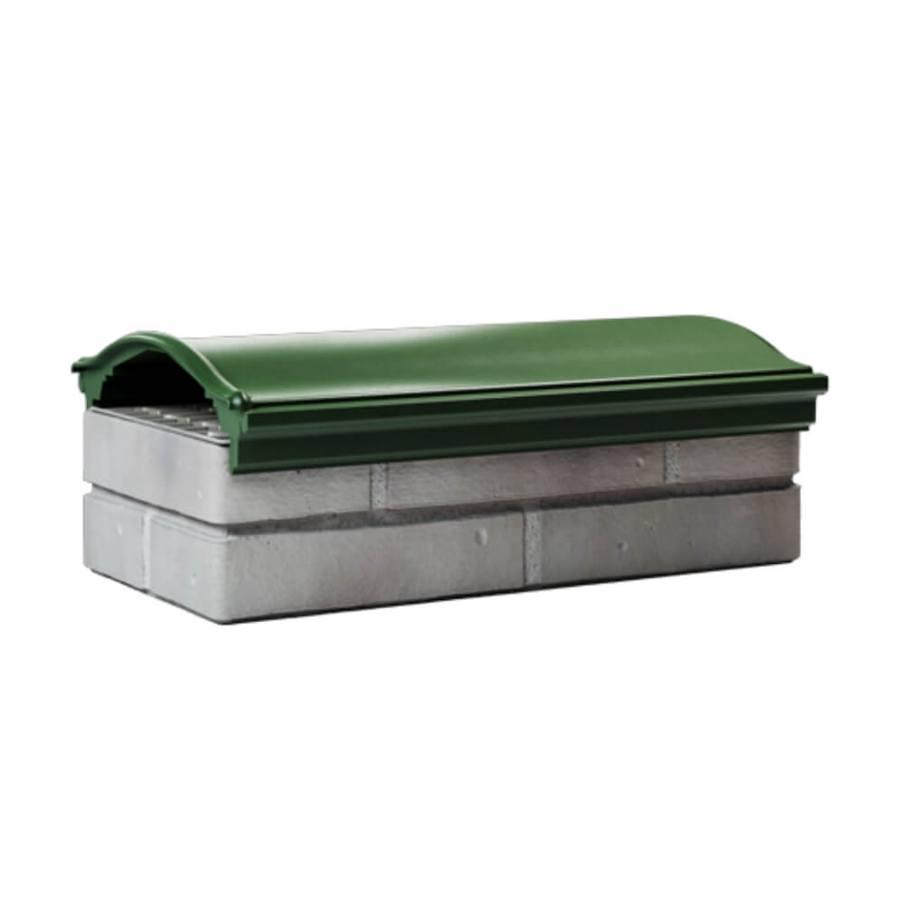 Парапет Zking Монблан Зеленый посадка на 1 кирпич (200/225/255мм) Тихвин фото