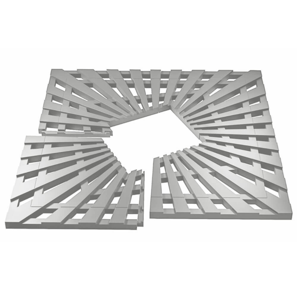 Приствольная решетка для дерева ZKING ATMOSPHERE 1.2х1.2м Бежевая в Тихвине фото