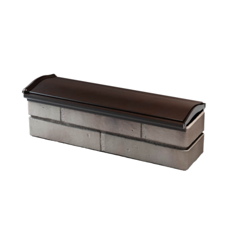 Парапет Zking Монблан Коричневый посадка на 0.5 кирпича (130мм) в Тихвине фото