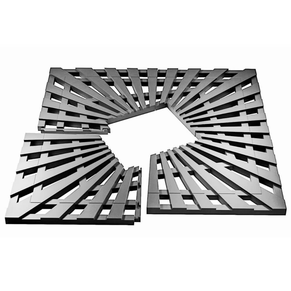 Приствольная решетка для дерева ZKING ATMOSPHERE 1.2х1.2м Серая в Тихвине фото