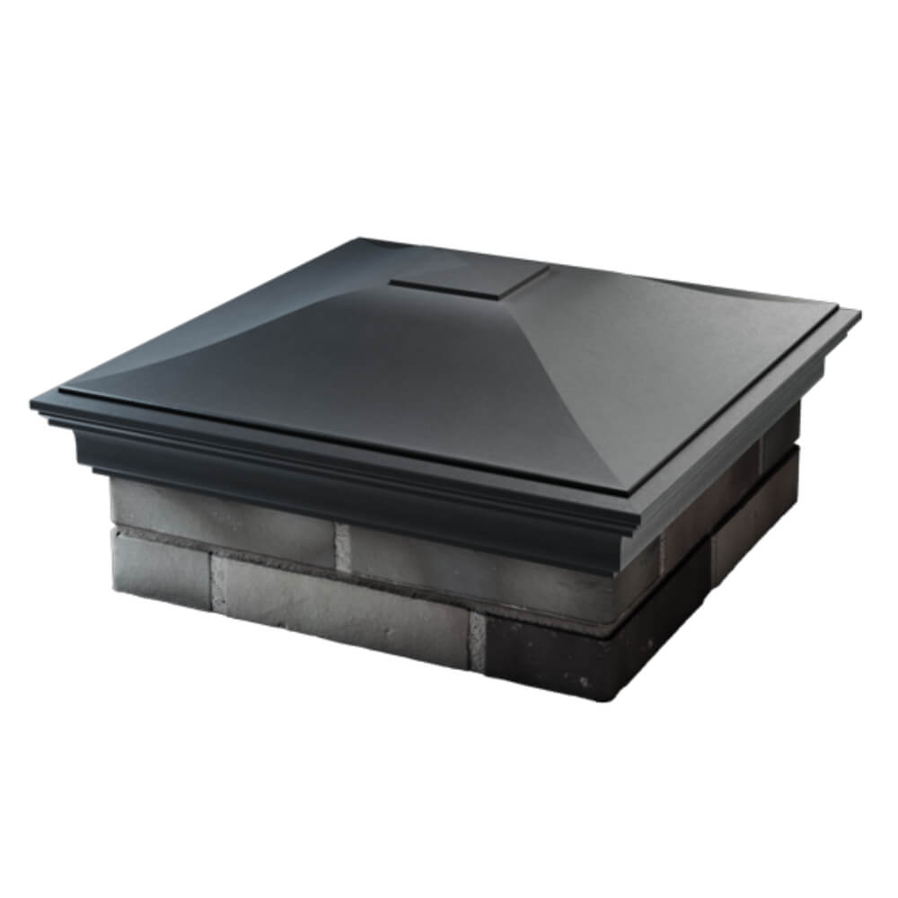 Колпак Zking Монблан Серый на столб 2х2 кирпича (515х515мм) в Тихвине фото