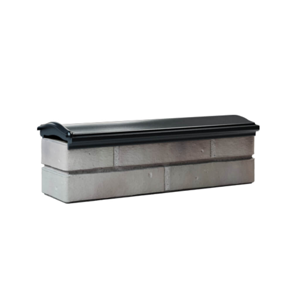 Парапет Zking Монблан Черный посадка на 0.5 кирпича (130мм) Тихвин фото