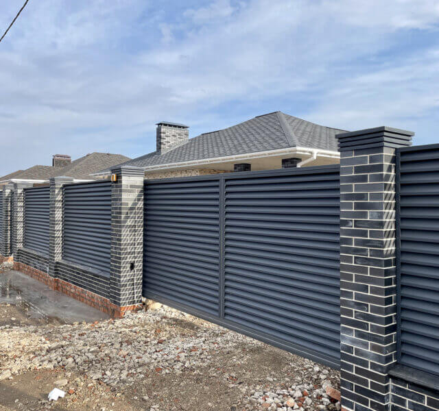 Колпак Zking Бона ХайТек Серый на столб 1.5х1.5 кирпича (385х385мм) в Тихвине фото