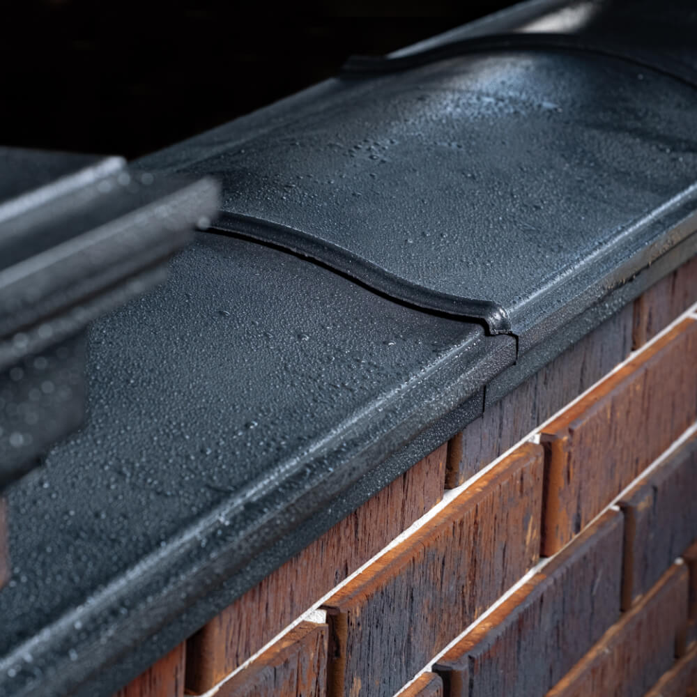 Парапет Zking Монблан Черный посадка на 0.5 кирпича (130мм) в Тихвине фото