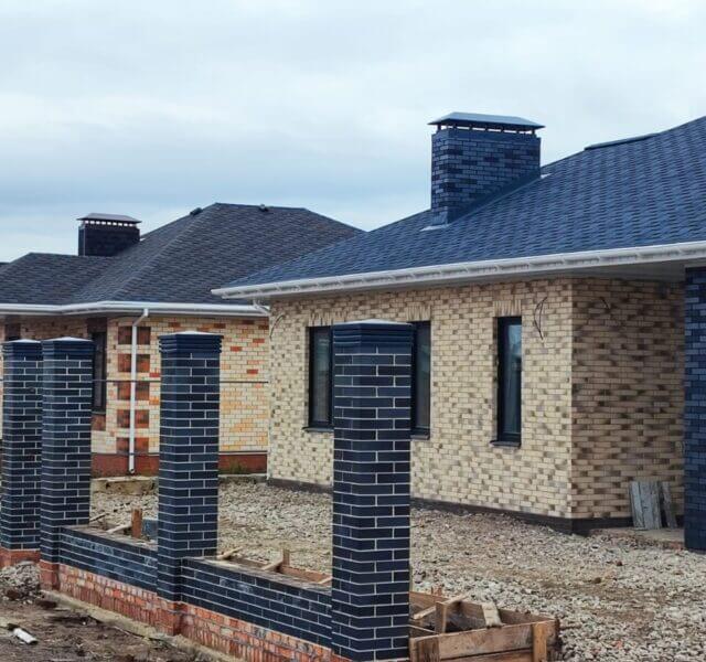 Колпак Zking Бона ХайТек Серый на столб 1.5х1.5 кирпича (385х385мм) в Тихвине фото