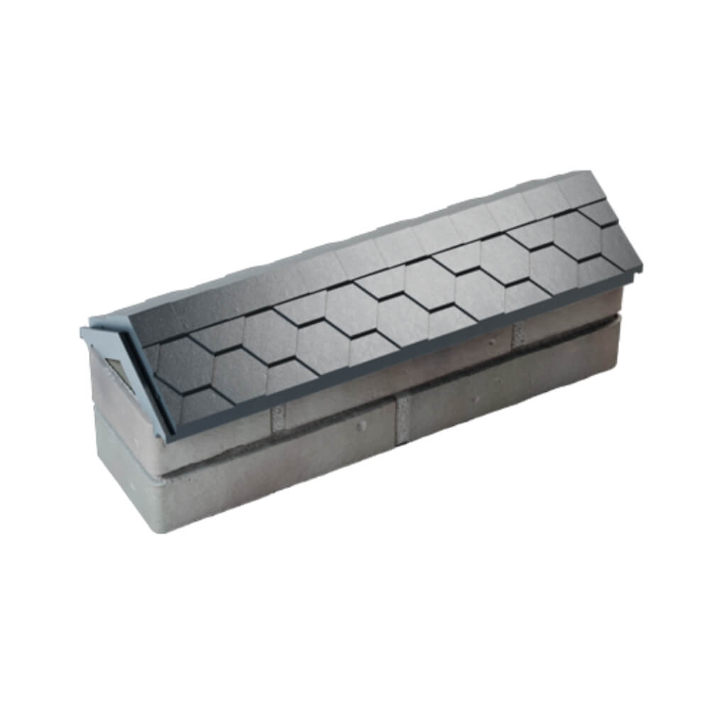 Парапет Zking Эверест Серый с посадкой на 0.5 кирпича (130мм) в Тихвине фото